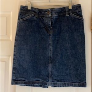 Ann Taylor Denim skirt